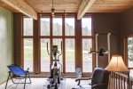 Copper Claim Lodge with exercise room. 